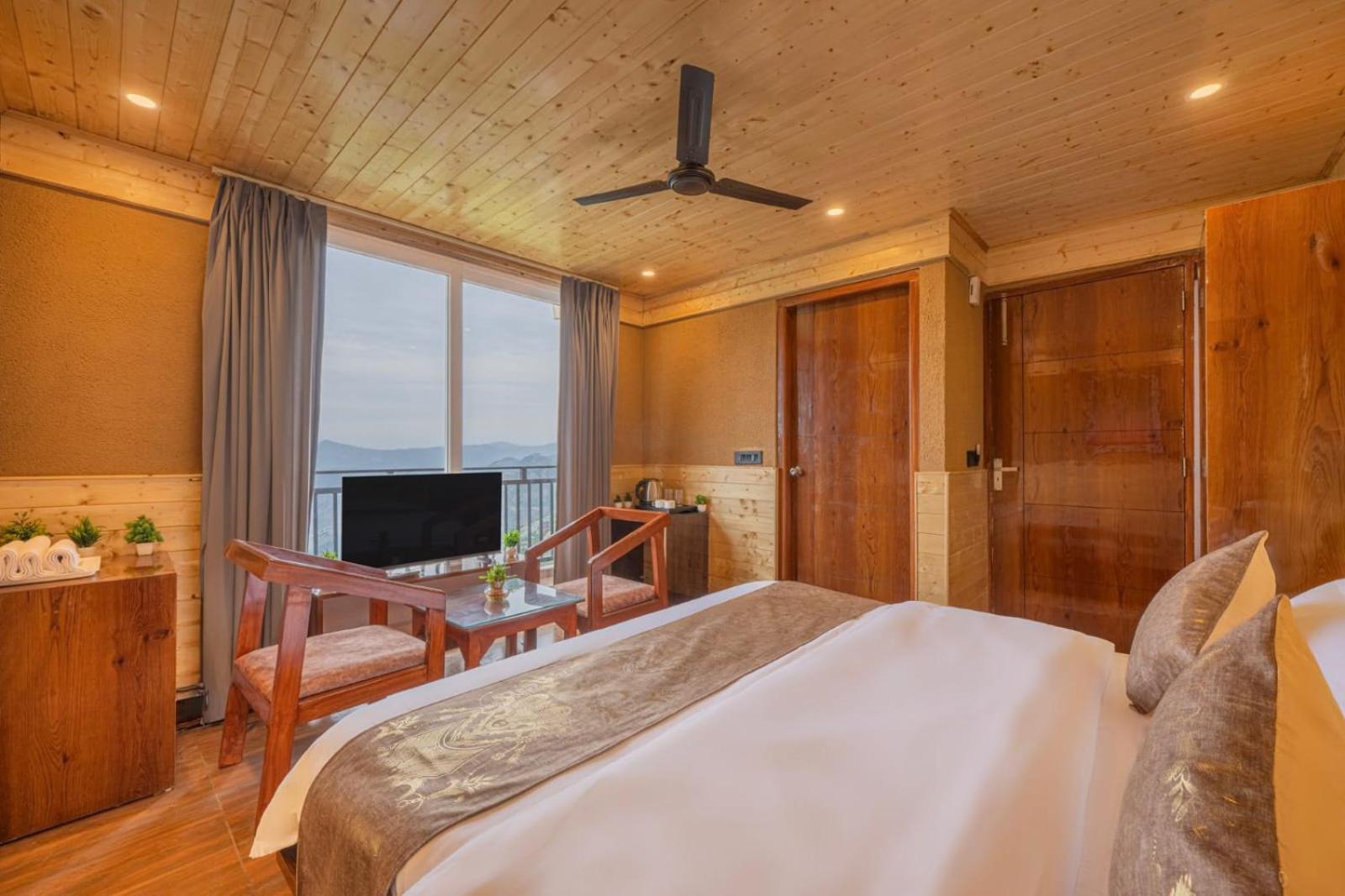 The Countryside Retreat I Vacations I Conference I Mice I Family Events I Open Air Terrace I Sky Bonfire I Kufri By Exotic Stays Shimla Ngoại thất bức ảnh