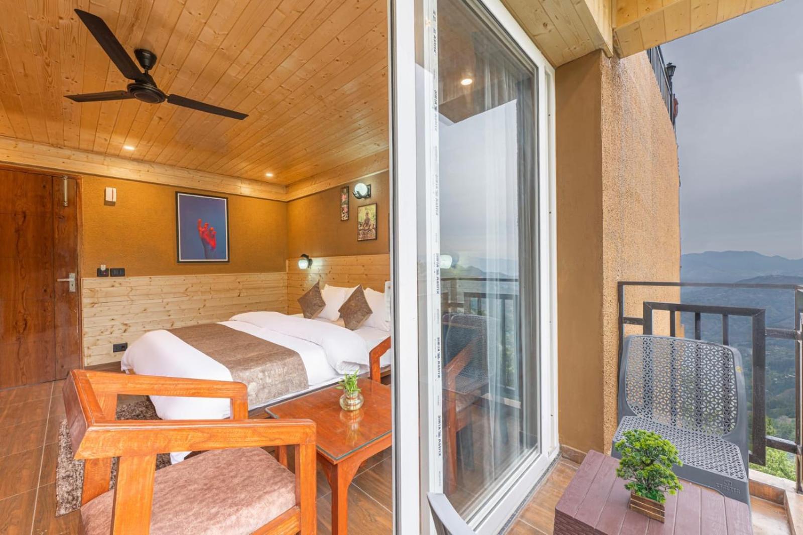 The Countryside Retreat I Vacations I Conference I Mice I Family Events I Open Air Terrace I Sky Bonfire I Kufri By Exotic Stays Shimla Ngoại thất bức ảnh
