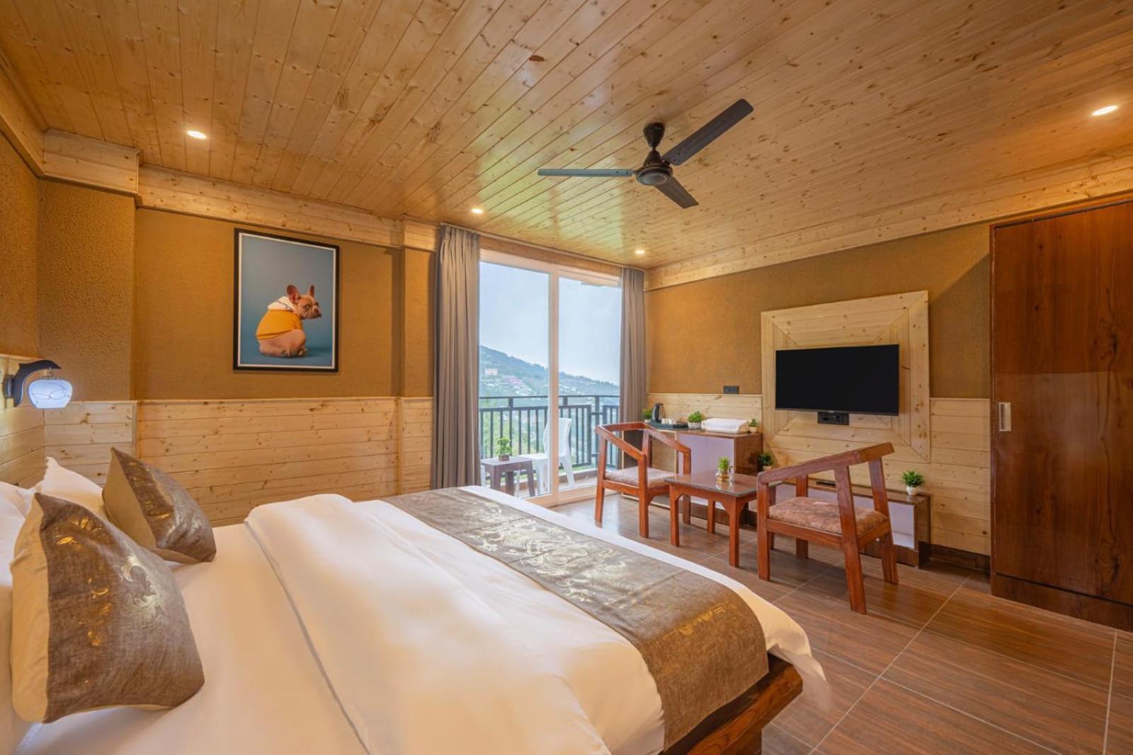 The Countryside Retreat I Vacations I Conference I Mice I Family Events I Open Air Terrace I Sky Bonfire I Kufri By Exotic Stays Shimla Ngoại thất bức ảnh