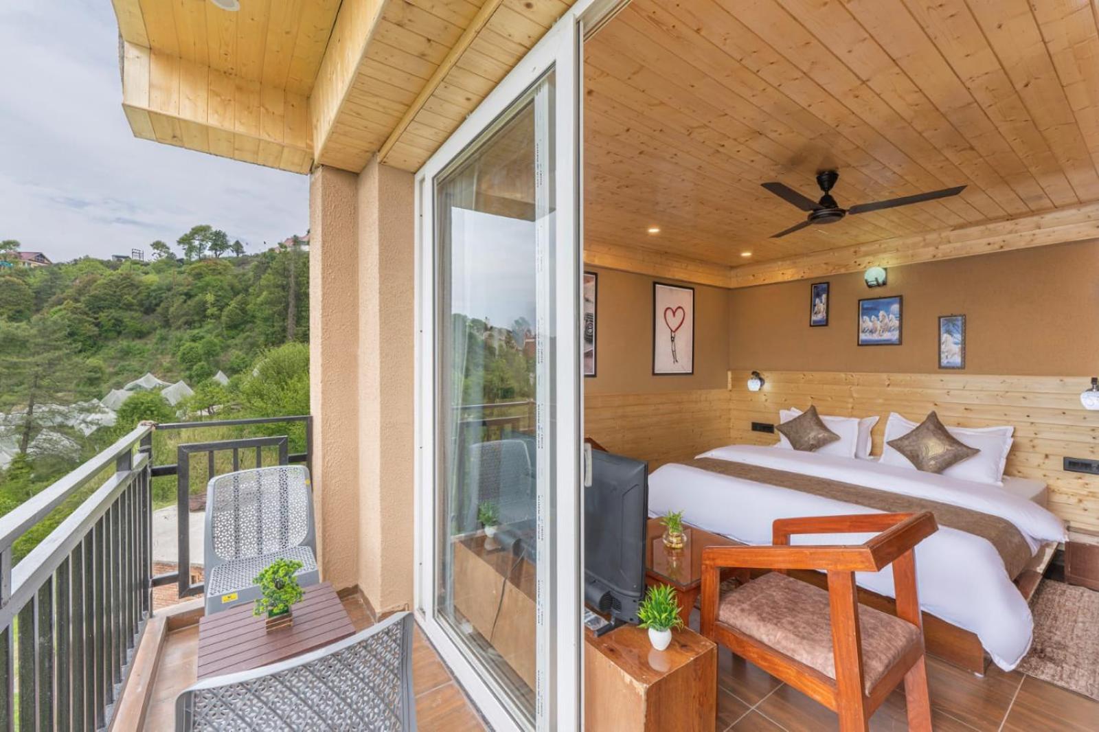 The Countryside Retreat I Vacations I Conference I Mice I Family Events I Open Air Terrace I Sky Bonfire I Kufri By Exotic Stays Shimla Ngoại thất bức ảnh