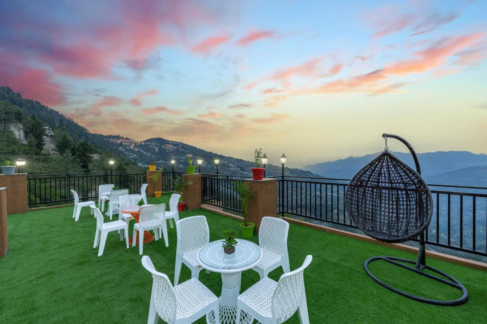 The Countryside Retreat I Vacations I Conference I Mice I Family Events I Open Air Terrace I Sky Bonfire I Kufri By Exotic Stays Shimla Ngoại thất bức ảnh
