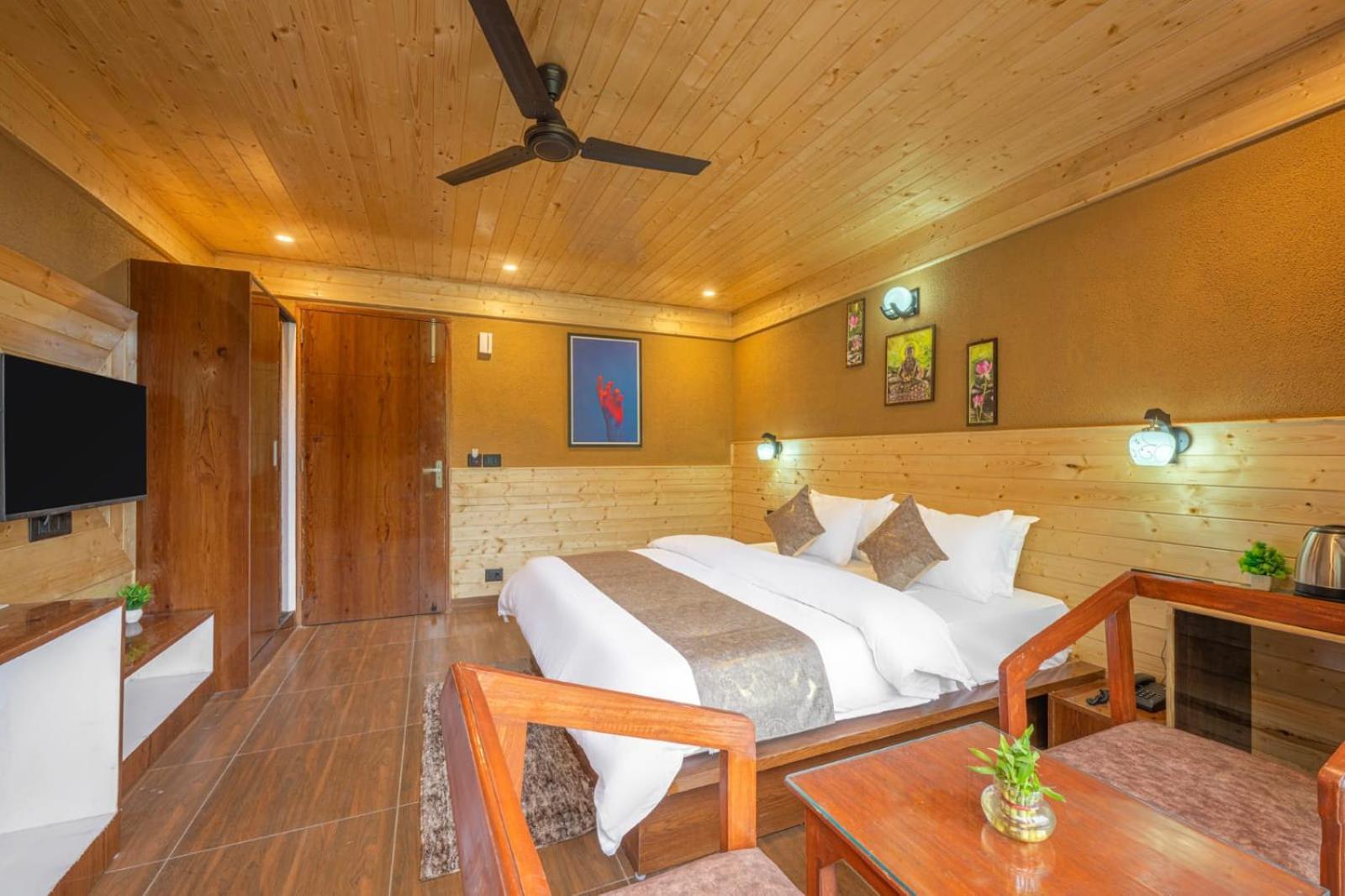 The Countryside Retreat I Vacations I Conference I Mice I Family Events I Open Air Terrace I Sky Bonfire I Kufri By Exotic Stays Shimla Ngoại thất bức ảnh