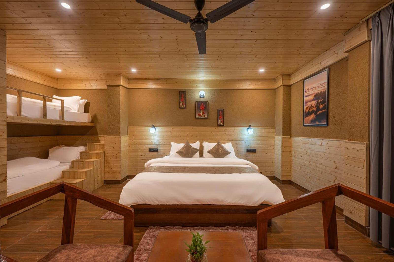 The Countryside Retreat I Vacations I Conference I Mice I Family Events I Open Air Terrace I Sky Bonfire I Kufri By Exotic Stays Shimla Ngoại thất bức ảnh